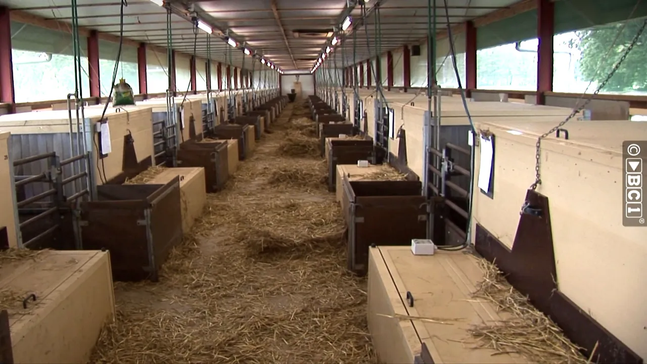 Natural habitat for pigs simulated